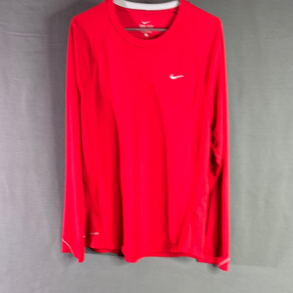 Nike Red Long Sleeve‎ Shirt